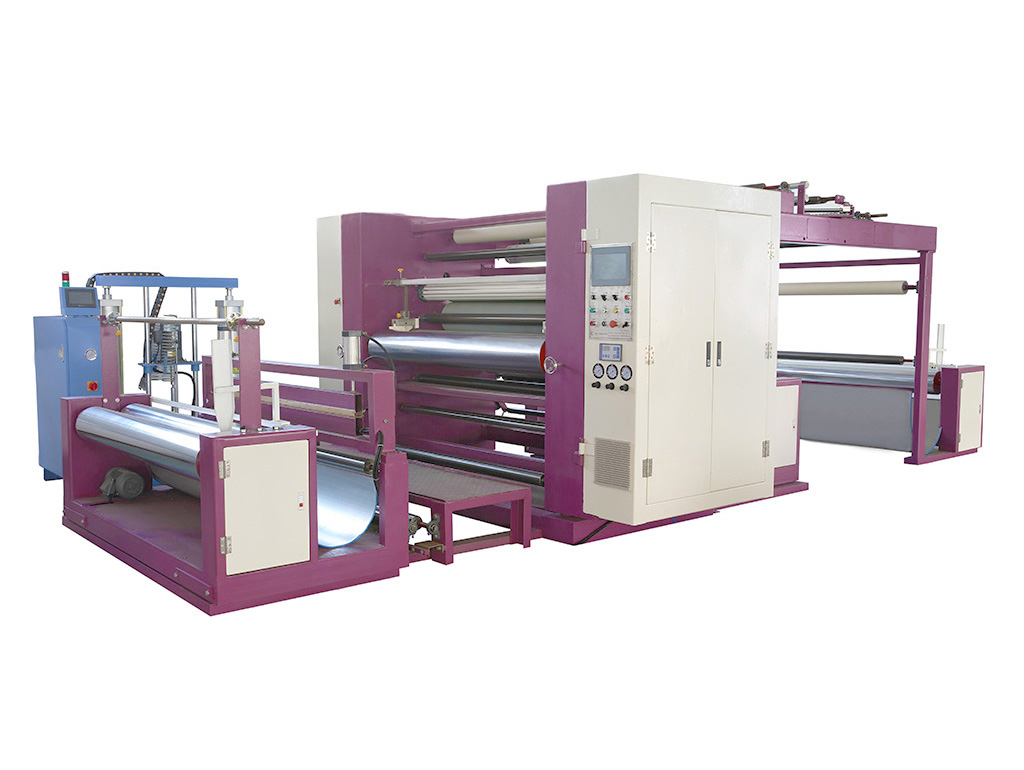 PUR热熔胶复合机 高能智能型 PLC触摸屏控制系统